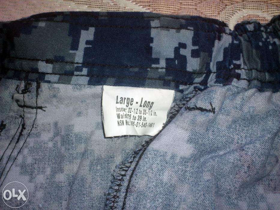 Оригинальные боевые плотные USNavy брюки