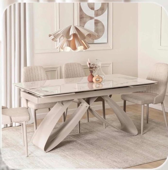 Stół ceramiczny rozkładany LUIGI 160–240 cm – DESIGN + FUNKCJONALNOŚĆ