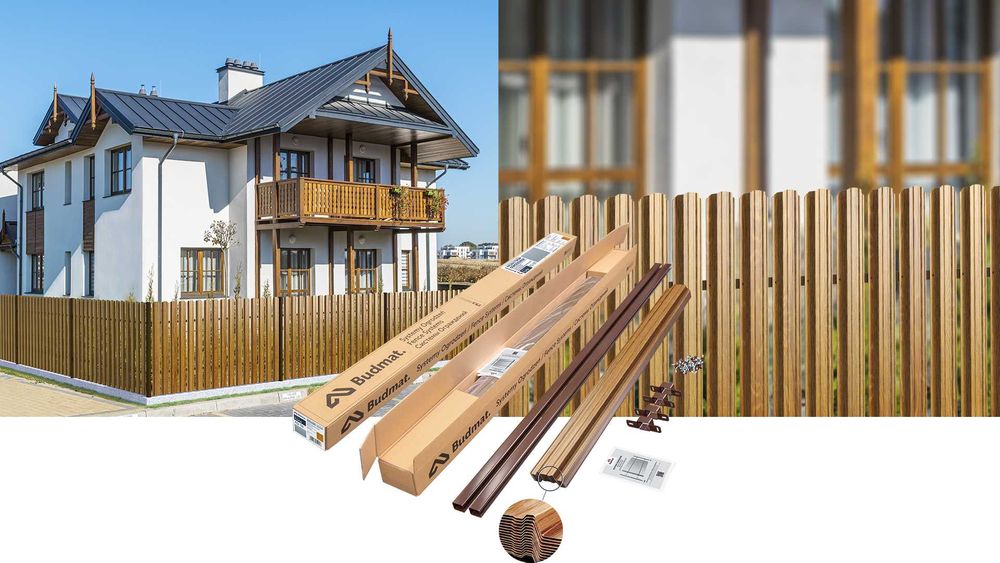 Przęsło ogrodzeniowe Spazio 200x150 cm - GOTOWY SYSTEM W JEDNEJ PACZCE