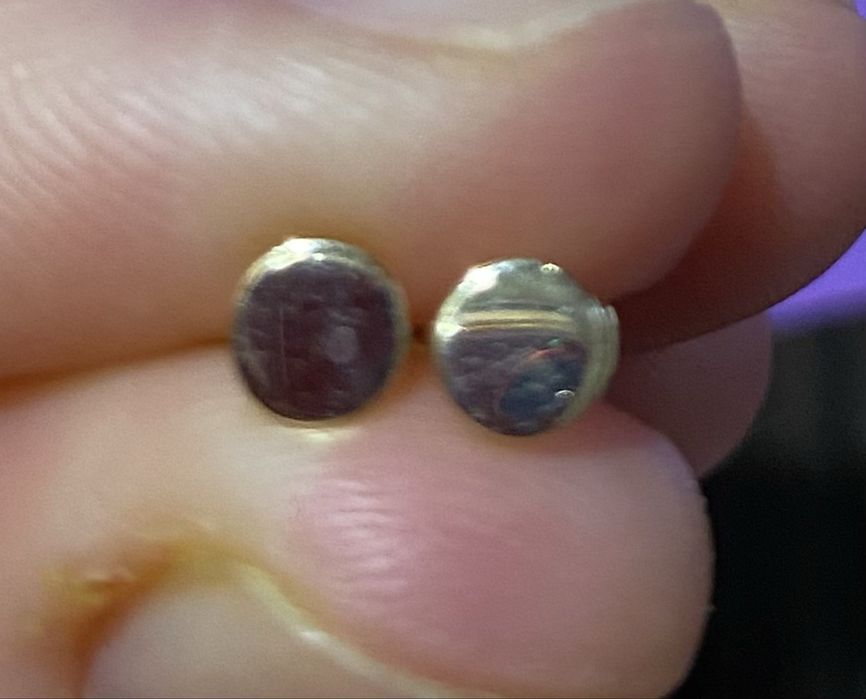 Золоті сережки монетки