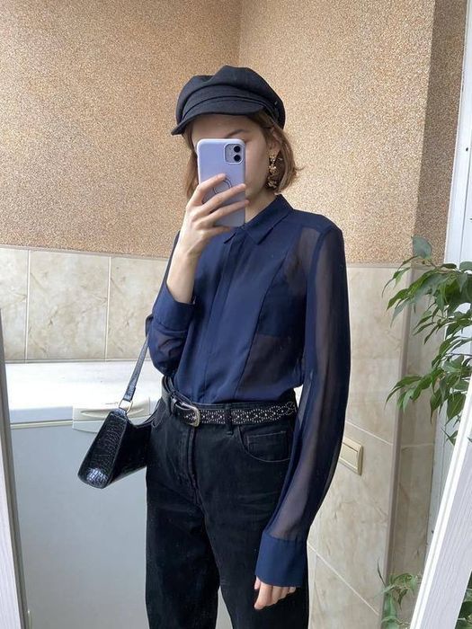 Женская блуза Mexx Ivy blue новенькая