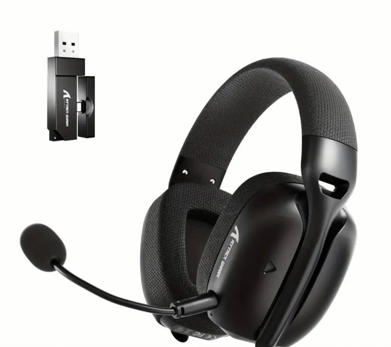 Гарантія‼️ L80PRO Attack Shark бездротові ігрові навушники