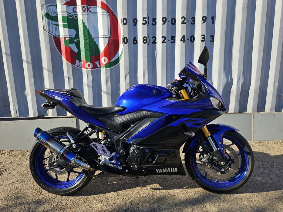 Продажа Yamaha R3 мотоцикл без пробега по Украине Ямаха R3 2019год.Полный пакет документов РАСТАМОЖЕН! стокмото ДОСТАВКА Відмінний стан.Ямаха Р3