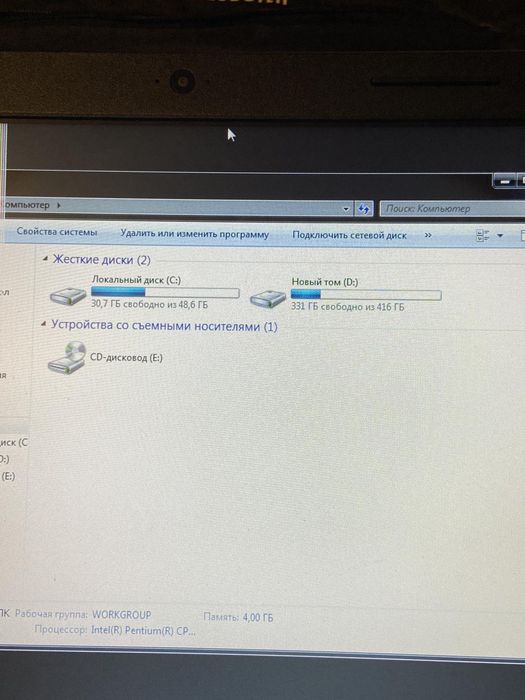 Ноутбук hp650, 500гб