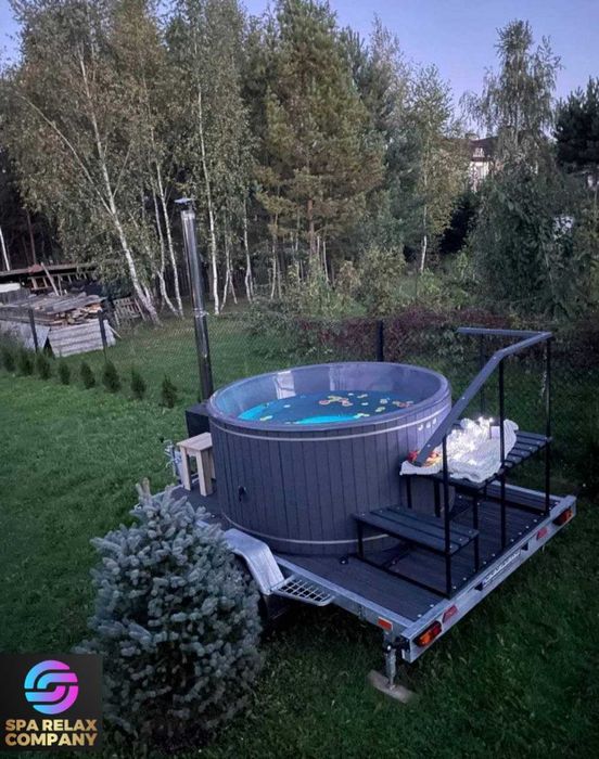 Виробники чанів джакузі. Баня офуро Спа купель Мобільна лазня