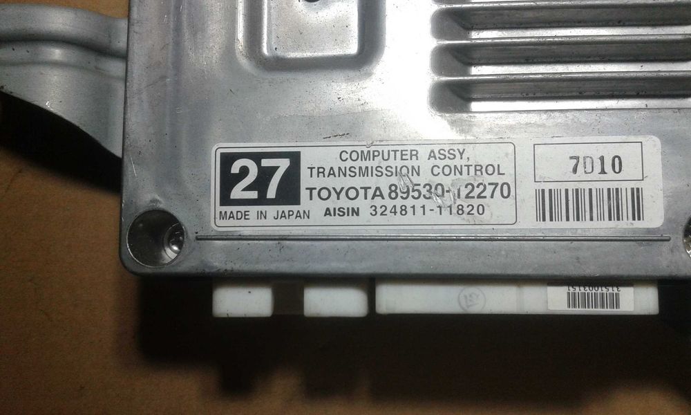 TOYOTA AURIS I  sterownik komputer skrzyni automatycznej