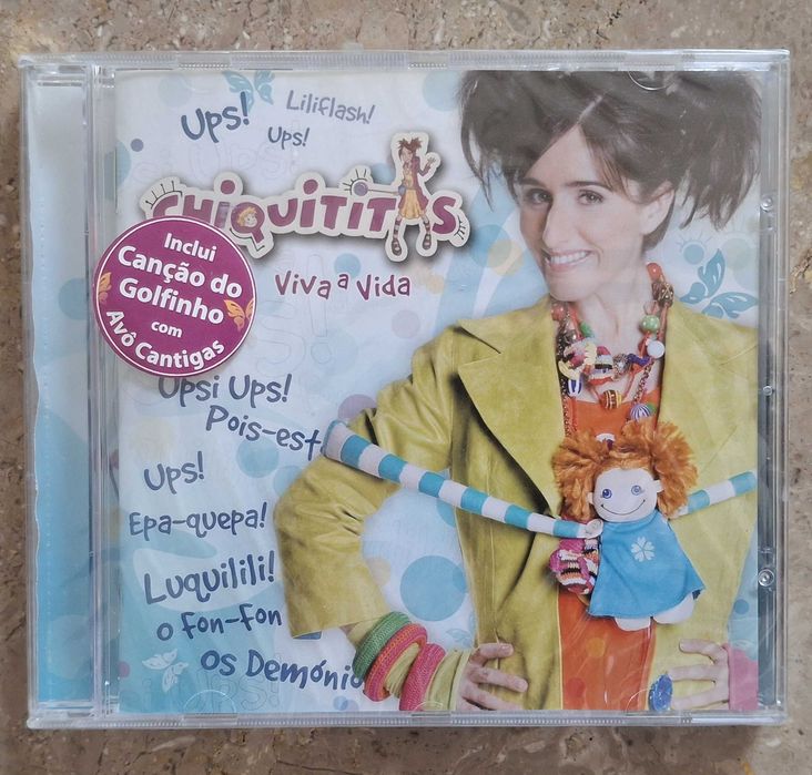 Chiquititas - CD - viva a vida - novo e selado