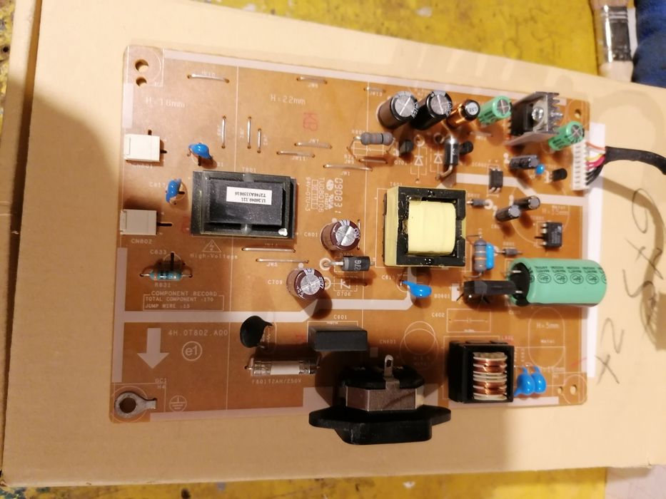 Dell IN1910Nb listwa zasilająca płytka monitora 4H.0T802.A00