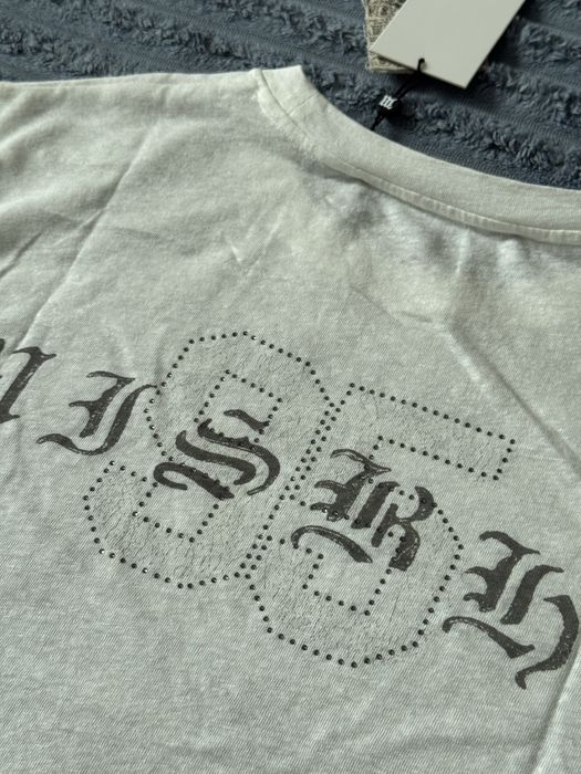 MISBHV T-Shirt with print and shimmering sequins