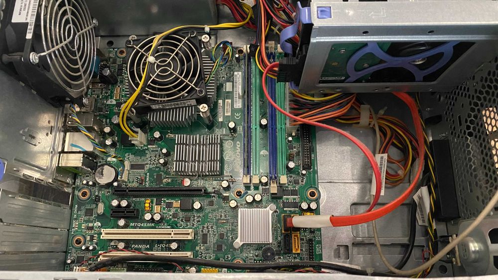 Персональный компьютер Lenov ПК Системный блок Intel Core Монитор DELL