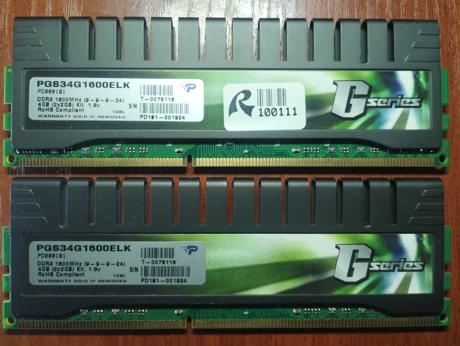 ОЗУ Team DDR3 4GB 1600MHz