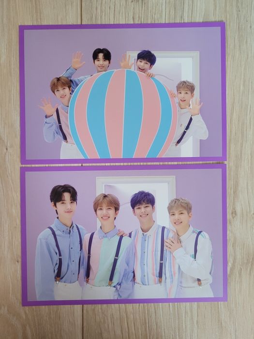 Pocztówki grupowe Cravity C-Express - Serim Allen Minhee Wonjin