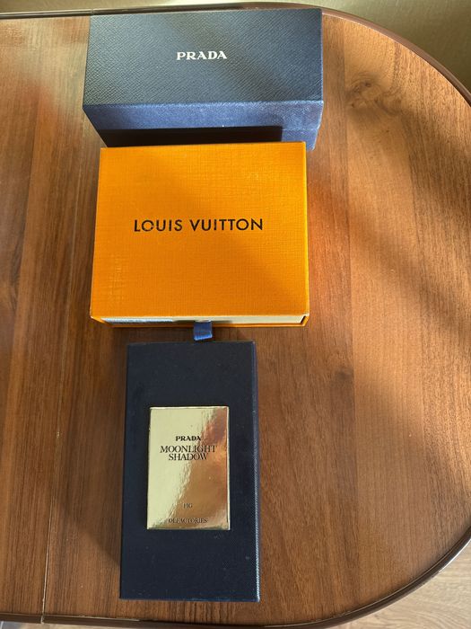 Оригінальні коробочки Prada, Louis Vuitton