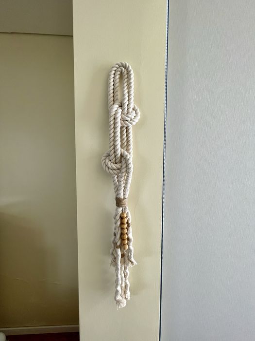 Adornos em macrame