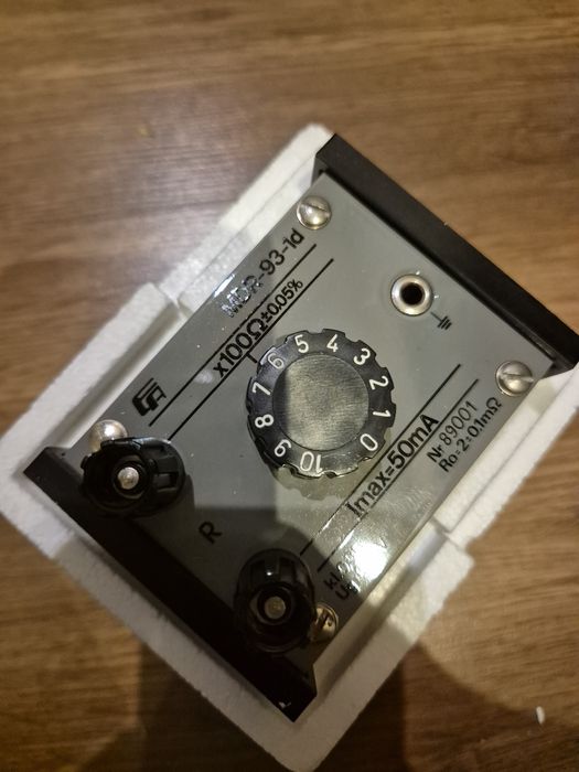 Opornik dekadowy, dekada oporowa MDR-93 1d - sprawny