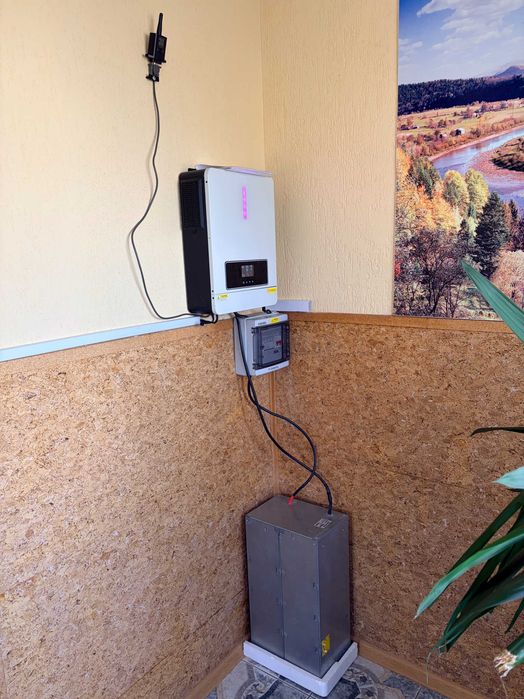 Гібридний інвертор Daxtromn AGH-6.2KW + АКБ 6 кВт·год