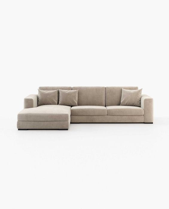 Sofá Chaiselongue - Espumas HR - NOVO - Fabrica