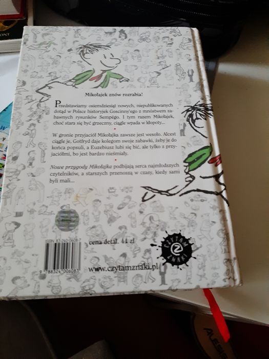 Książka ilustrowana Nowe przygody Mikołajka Tom 1 dla mlodziezy