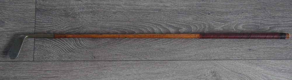 Kij do golfa Unikat! Zabytkowy Kij do Golfa Hickory MASHIE 4 1/2 – ok. 1900 rok