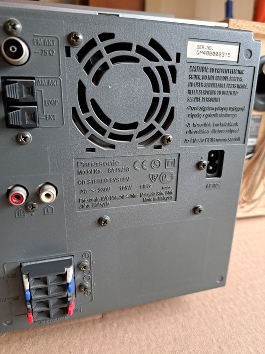 Sprzedam  mini wieże Panasonic