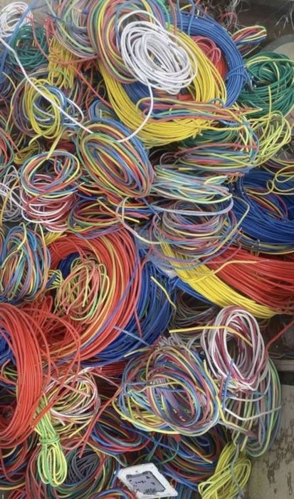 Recolhas fios/ latao / cobre