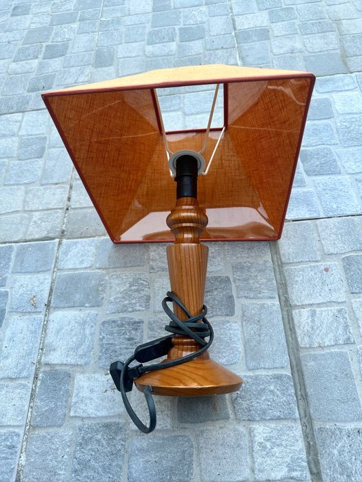 Candeeiro abajur + suporte