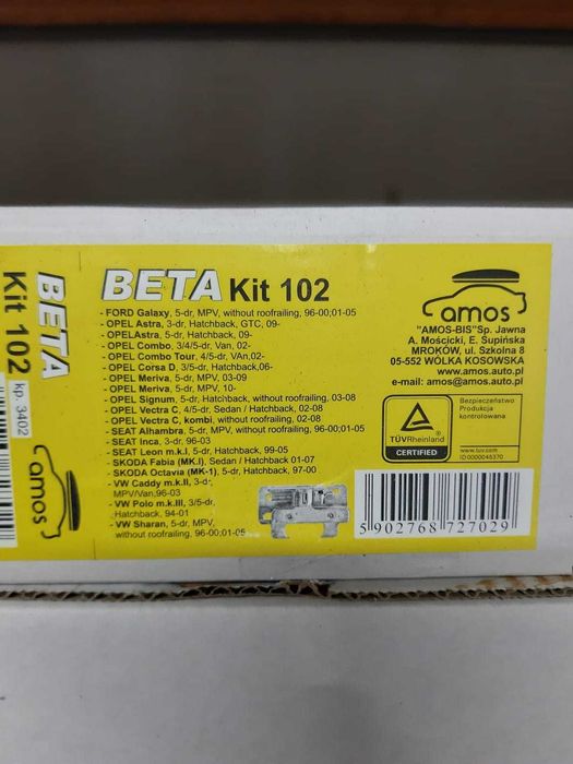 Poprzeczki dachowe Bagażnik dachowy Skoda Fabia I , Skoda Octavia I