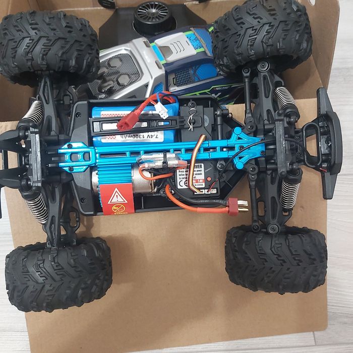 Model zdalnie sterowany 4x4 rc v-max 40 kmh  akumulator
