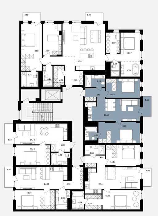 Avalon Yard 2 кімнатна квартира БЕЗ КОМІСІЇ