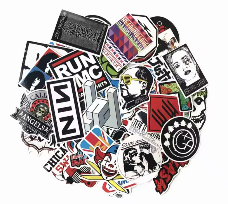 Стикеры наклейки рок ретро байки мотоциклы мопеды