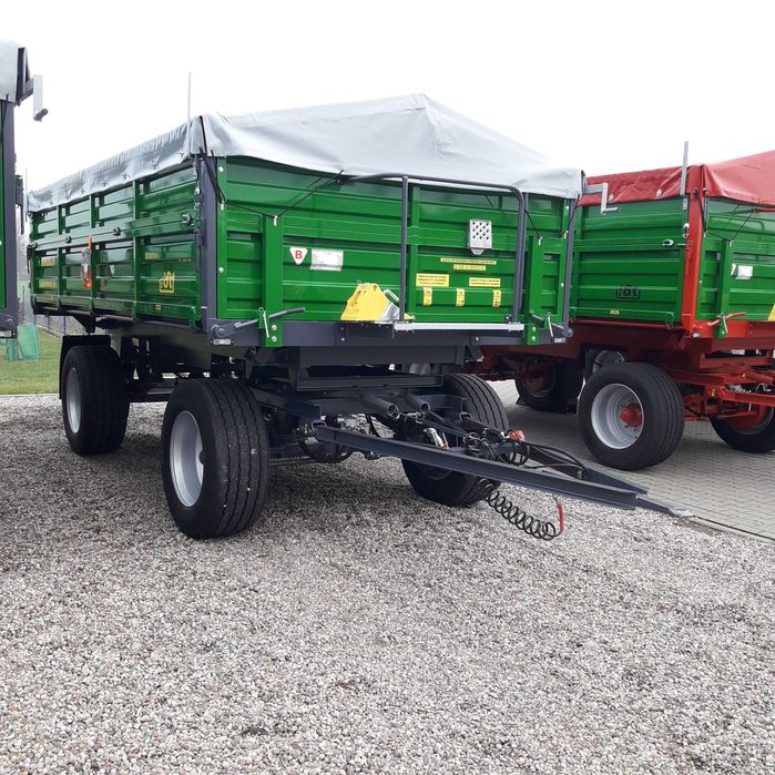 Przyczepa IFA HW HL 8011 - wywrotka 3 stronny - Idealna - Dostępna