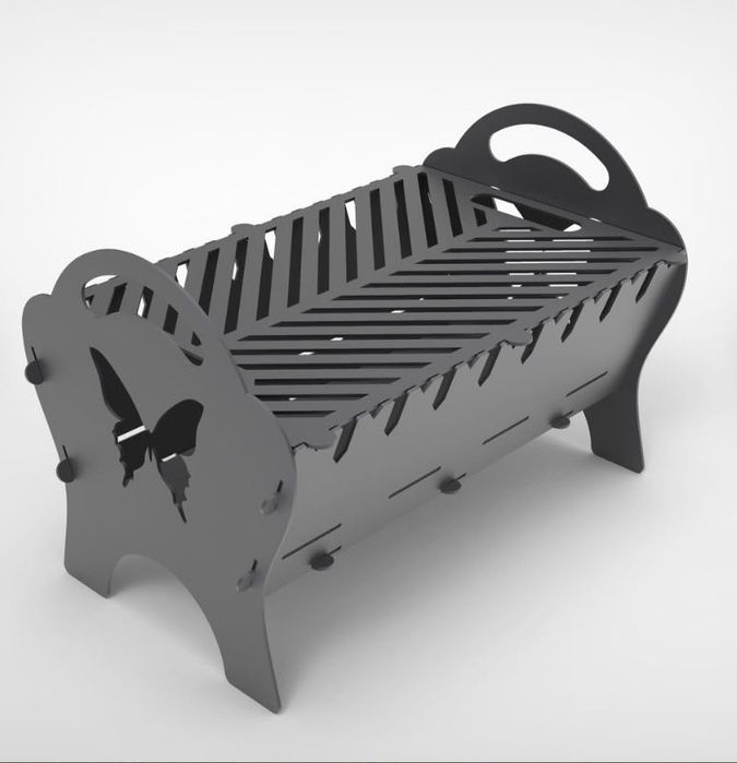 Grill ogrodowy metalowy | Imię / napis | Nowy