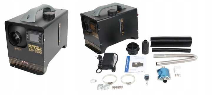 Nagrzewnica 8 kw olejowa dmuchawa ADLER AD-8100 webasto 12 v 230v