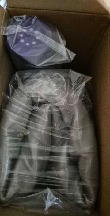 Piłka gimnastyczna szara 65 cm