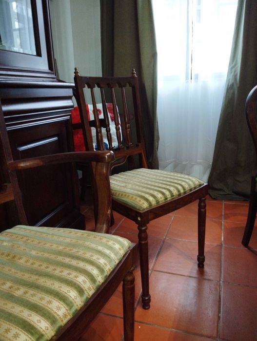 Sala de jantar antiga pau santo