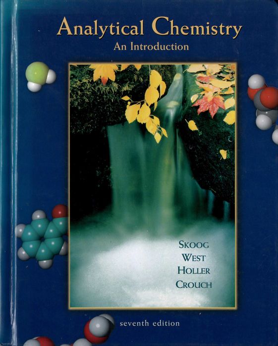 Livro "Analytical Chemistry - An Introduction" de Skoog/West 7th ed