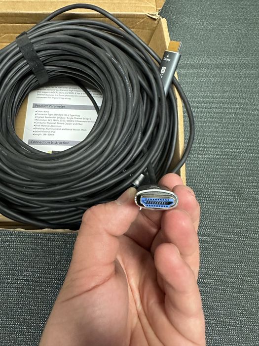 Kabel hdmi 4k uhd 50 m twozoh