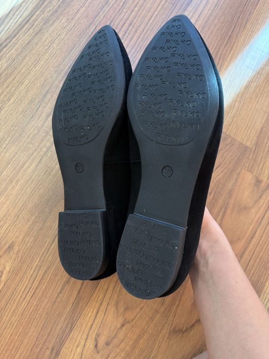 Шкіряні балетки Rilko, 39 розмір