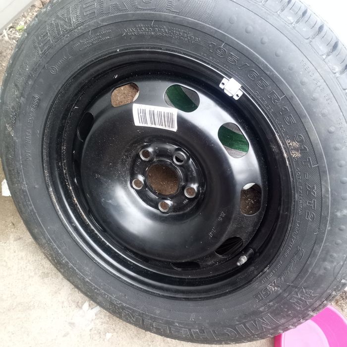 Jante com pneu Michelin novos 195/65/R15-91 T