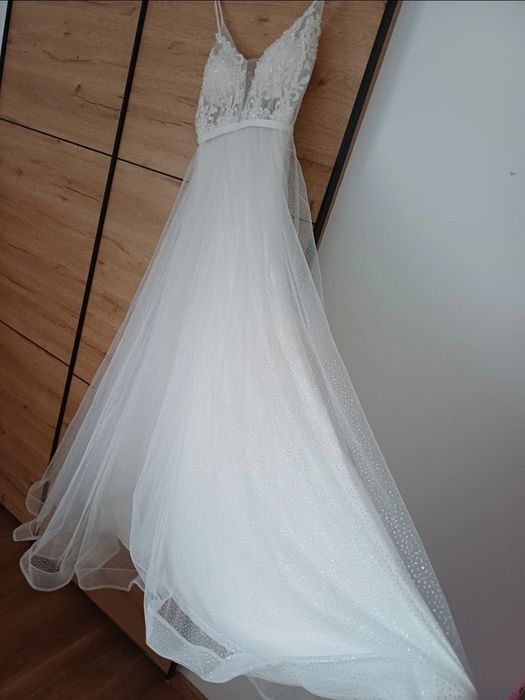 Vestido de Noiva / Princesa Brilhante M