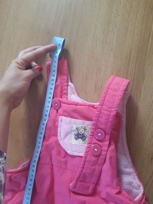 Утеплені зимові штани на дівчинку 24-36 міс