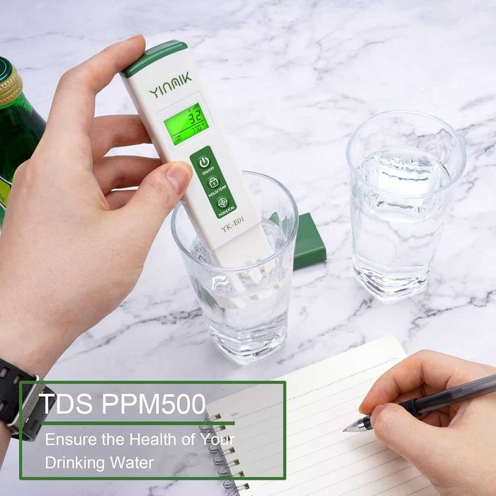 YINMIK miernik pH i cyfrowy tester TDS dokładny pomiar temperatury pH