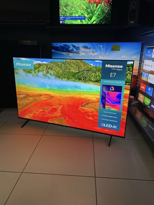 Новий. Hisense 65E77KQ. Qled. ДЕФЕКТ.