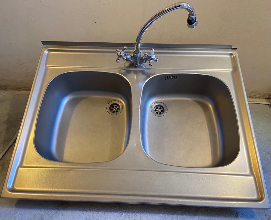 Zlewozmywak dwukomorowy