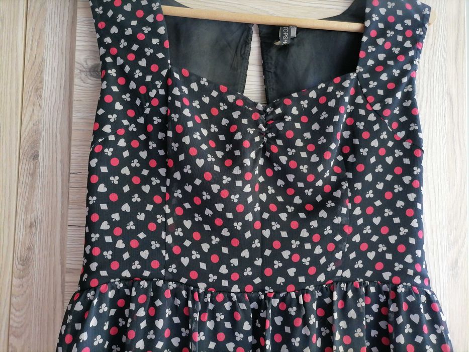 Sukienka młodzieżowa Topshop