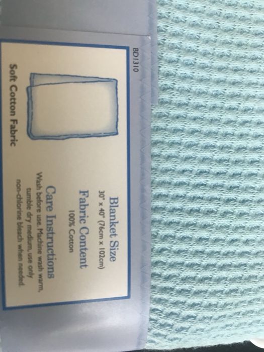 Вафельні пледи-пелюшки, нові. 100% котон