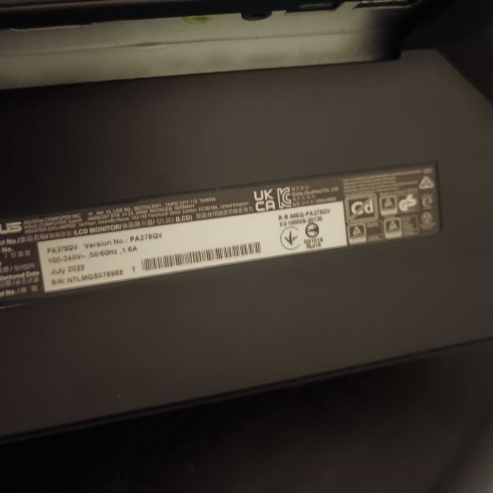 Monitor Asus 75Hz