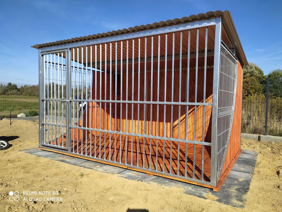 Kojec dla psa "ŁEZKA" NOWOŚĆ całość z wysokiej jakości OCYNKU 3X2