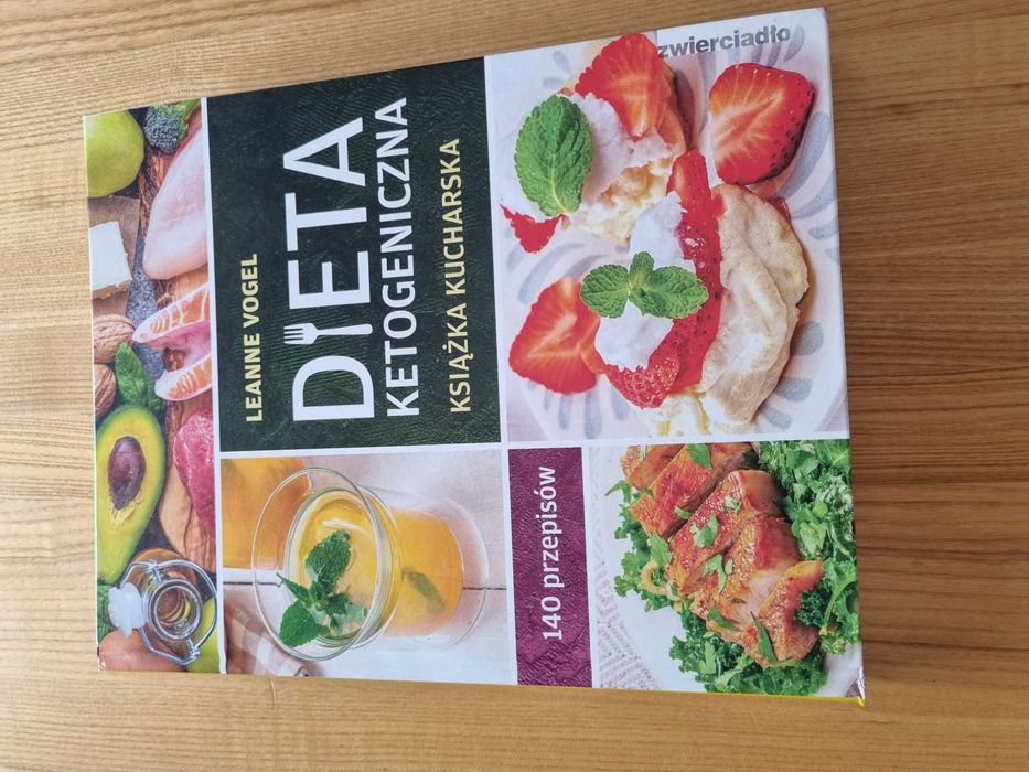 Dieta ketogeniczna książka kucharska Leanne Vogel