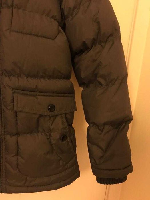 Casaco Cinza Escuro Impermeável